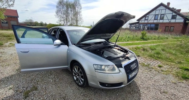 Audi A6 cena 22900 przebieg: 335000, rok produkcji 2004 z Karlino małe 704